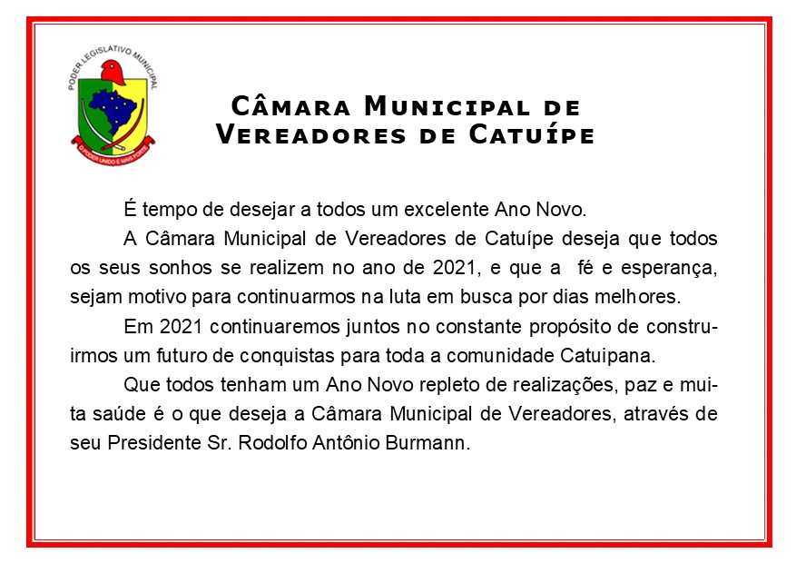 Feliz Ano Novo!
