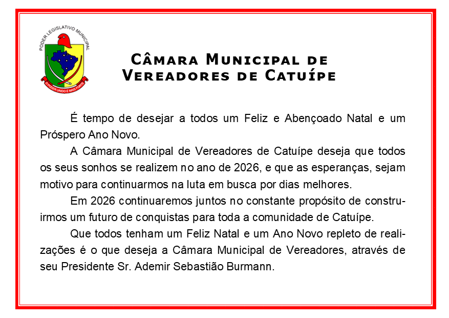 Feliz Natal e um Próspero 2026!!