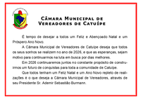 Feliz Natal e um Próspero 2026!!